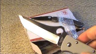 First Look Spyderco Bob Lum Tanto Grey G10 Sprint Run [upl. by Annuahsal]