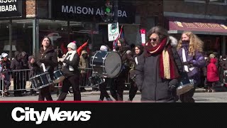 Montrealers celebrate Greek Independence Day [upl. by Sigismundo]