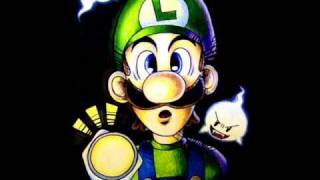 Luigis Mansion  Luigis Humming His Own Theme  with background music [upl. by Akilegna]