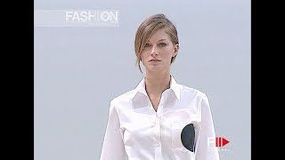 JIL SANDER Fall 20002001 Milan  Fashion Channel [upl. by Rector]