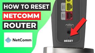 🔁 How to Reset a Router  Netcomm [upl. by Melas]