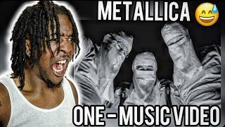 FIRST TIME HEARING Metallica  One Official Music Video REACTION [upl. by Idahs668]