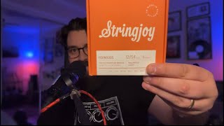 Stringjoy Foxwoods Guitar String Review and Comparison Not a Paid Sponsorship [upl. by Eizzik155]