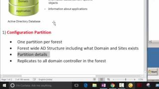 Active Directory Partition  In Depth  Part 1 [upl. by Annoid134]