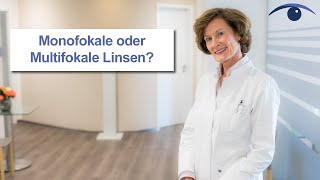 Monofokale Linsen oder Multifokale Linsen für was soll man sich entscheiden [upl. by Caresse]