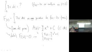 05  Matemática 2  2C2024  Regla de Barrow Integral indefinida Teorema del Cambio Total [upl. by Arney]