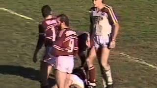 1988 Rd 22 Penrith v Manly [upl. by Yenreit483]