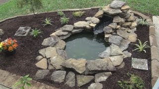 Decorative Garden Pond Setup [upl. by Thetos]