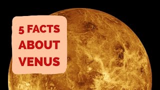 Facts About Venus  5 Facts About The Planet Venus [upl. by Nohtanoj526]