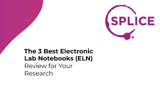 Top 3 Electronic Lab Notebooks ELN  Review [upl. by Anida]