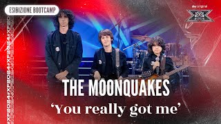 The Moonquakes  ‘You really got me’  Esibizione Bootcamp  X Factor 2024 [upl. by Onin786]