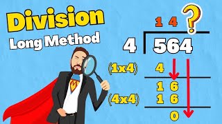 How To Do LONG Division Method [upl. by Euqininod]