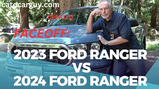 2023 FORD RANGER VS 2024 RANGER UPDATED [upl. by Hartzel]