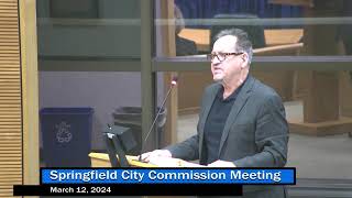 City Commission Meeting March 12 2024 [upl. by Notlimah]