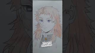 Sabito🥺 colour drawing  Demon slayer sabitogiyu anime [upl. by Atinrehs]