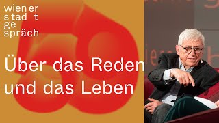 Peter Huemer Über das Reden und über das Leben  Wiener Stadtgespräch [upl. by Ayom]