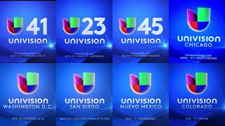 Univision Affiliates Compilation Station IDs 20132017 [upl. by Enahsal858]