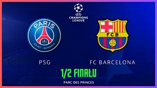 FIFA 23 PSG  FC BARCELONA 12 FINAŁU CHAMPIONS LEAGUE 100 [upl. by Sekofski]