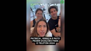 Rebeca Abravanel  Alexandre Pato e Patricia  Teleton 2024 [upl. by Burgess]