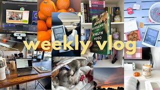 WEEKLY VLOG finishing the POWERLESS series ordering a Kindle Colorsoft lots of library trips [upl. by Careaga264]