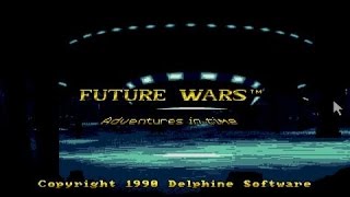 Future Wars gameplay PC Game 1989 [upl. by Alleen]