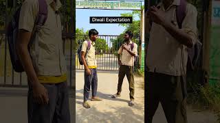 Diwali Expectation vs Reality 😂🤣 comedy diwali funny explore chomuwale45 [upl. by Ahsakat]