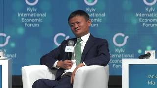 Dialog with Jack Ma Alibaba Group  KIEF 2019 [upl. by Soren]