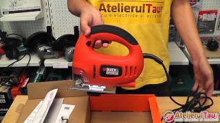 Fierastrau pendular Black amp Decker KS400E  AtelierulTauro  WunderHaff [upl. by Mendive]