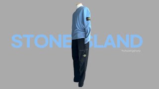 STONE ISLAND LOGO JOGGER CARGO PANTS 771531202 V0029 shorts [upl. by Tail665]