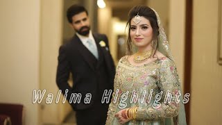 Walima Highlights Couple Song  Couple Shoot  Cinematic Walima Highlights  Pakistani Wedding Video [upl. by Hesky149]