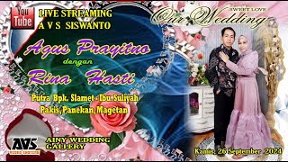 Live AVS 3  Pernikahan AGUS amp RINA  Pakis Panekan Magetan 26 September 2024 [upl. by Berthoud]