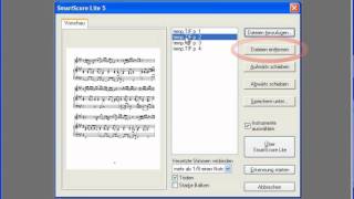 Musik scannen Windows  Finale 2010 Tutorial [upl. by Aikemehs977]