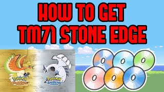 How to Get the TM71 Stone Edge in Pokemon HeartgoldSoulsilver [upl. by Sanjay]