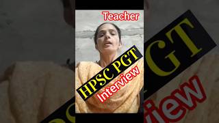 Hpsc pgt Interview tips and tricks  Haryana teacher interview questions [upl. by Asiilanna]