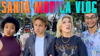 We Went To Santa Monica And Bought Dumb Stuff Squad Vlogs [upl. by Kareem]