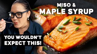 How To Cook Salmon In The Oven  Miso Salmon  Marion’s Kitchen [upl. by Yelehsa244]