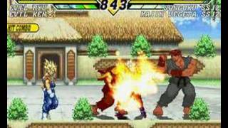 SS MUGEN AllStars Ep22  Street Fighter vs Dragon Ball Z [upl. by Ahseyk221]