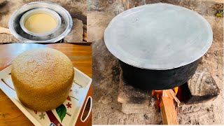 How to bake a cake without Oven African Village [upl. by Eillen181]