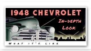 1948 Chevy fleetline sportmaster indepth look [upl. by Ailehc75]