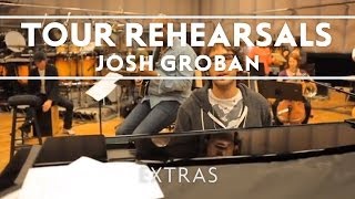 Josh Groban  Sneak Peek At Tour Rehearsals 2 Straight To You Tour [upl. by Tniassuot711]