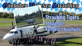 🥅🏒 STRAUBING TIGERS 🥅🏒 Abflug nach Kattowitz 🛫 zum CHLSpiel in Auschwitz  Oświęcim  337 [upl. by Murrell]