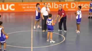 Juegos de iniciacion al minibasket parte 2mpg [upl. by Annecorinne]