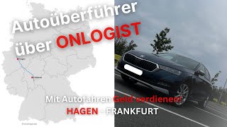 🚗 WIE EINFACH IST ES MIT DEM AUTOFAHREN GELD ZU VERDIENENONLOGIST ERFAHRUNGEN  FAHRER FÜR ONLOGIST [upl. by Ul941]