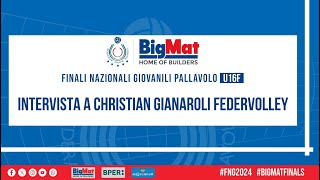 BigMat Finali Nazionali Giovanili U16F  Intervista a Christian Gianaroli [upl. by Balsam711]