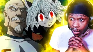 NETERO VS PITOU  DRAGON DIVE  Hunter x Hunter Episode 111 Reaction [upl. by Hadeehsar]