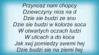 Basia  Dzien Sie Budzi Lyrics1 [upl. by Hugues903]