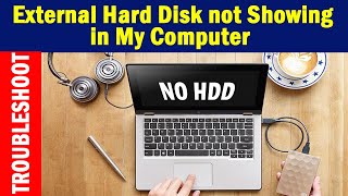 Troubleshooting External Hard Drive not showing in My Computer and Disk Management [upl. by Rainwater]