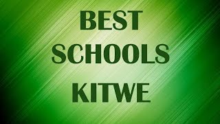 Best Schools around Kitwe Zambia [upl. by Tserrof]