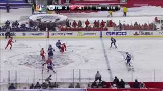 Winter Classic 2014 Toronto vs Detroit [upl. by Estren76]