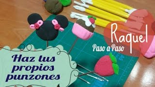 016 Haz tus punzones para el encaje de Bolillos Tutorial Raquel Mu Adsuar Bolillotuber [upl. by Breeze]